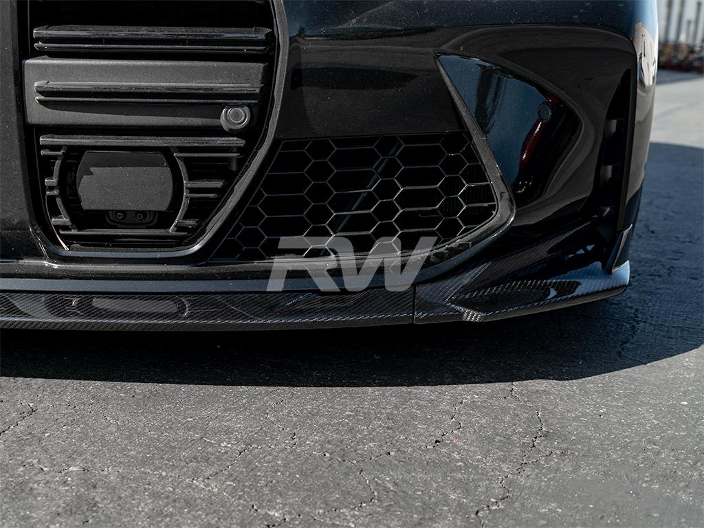 RW Carbon 2021-2026 BMW G8X M3 M4 GTX Carbon Fiber Front Lip - Image 5