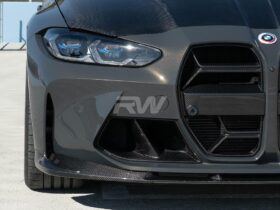 RW Carbon G8X M3/M4 3D Style Carbon Fiber Front Lip for BMW M4 - Image 19
