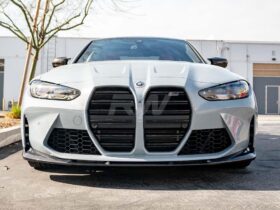 RW Carbon G8X M3/M4 3D Style Carbon Fiber Front Lip for BMW M4 - Image 22