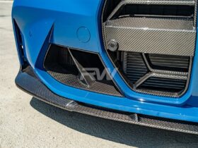 RW Carbon G8X M3/M4 3D Style Carbon Fiber Front Lip for BMW M4 - Image 4
