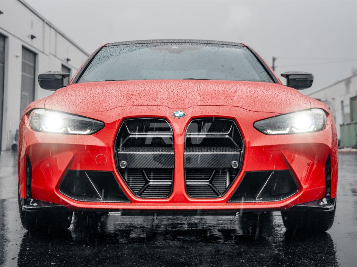 RW Carbon 2021-2026 BMW G8X M3/M4 CSL Style Carbon Fiber Grille - Image 18