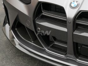 RW Carbon G8X M3/M4 CSL Style Carbon Fiber Grille for BMW M3 - Image 4