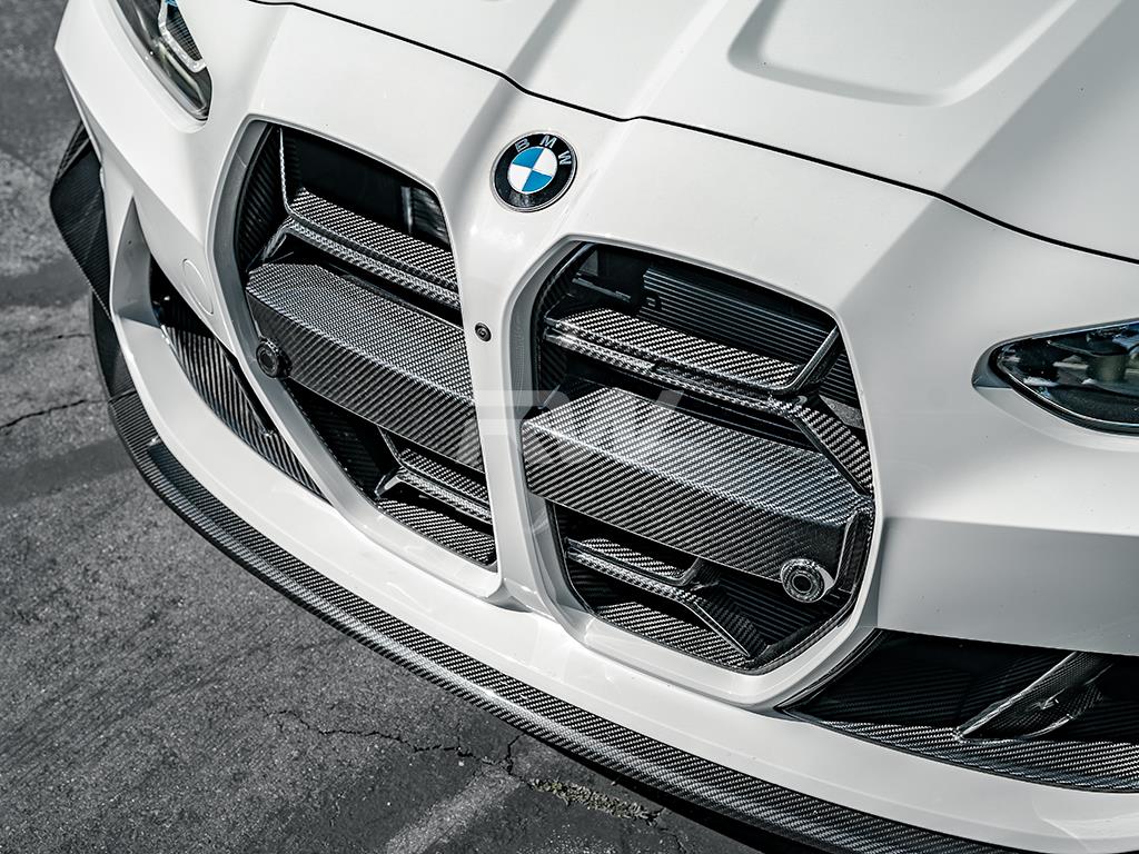 RW Carbon 2021-2026 BMW G8X M3/M4 CSL Style Carbon Fiber Grille - Image 7