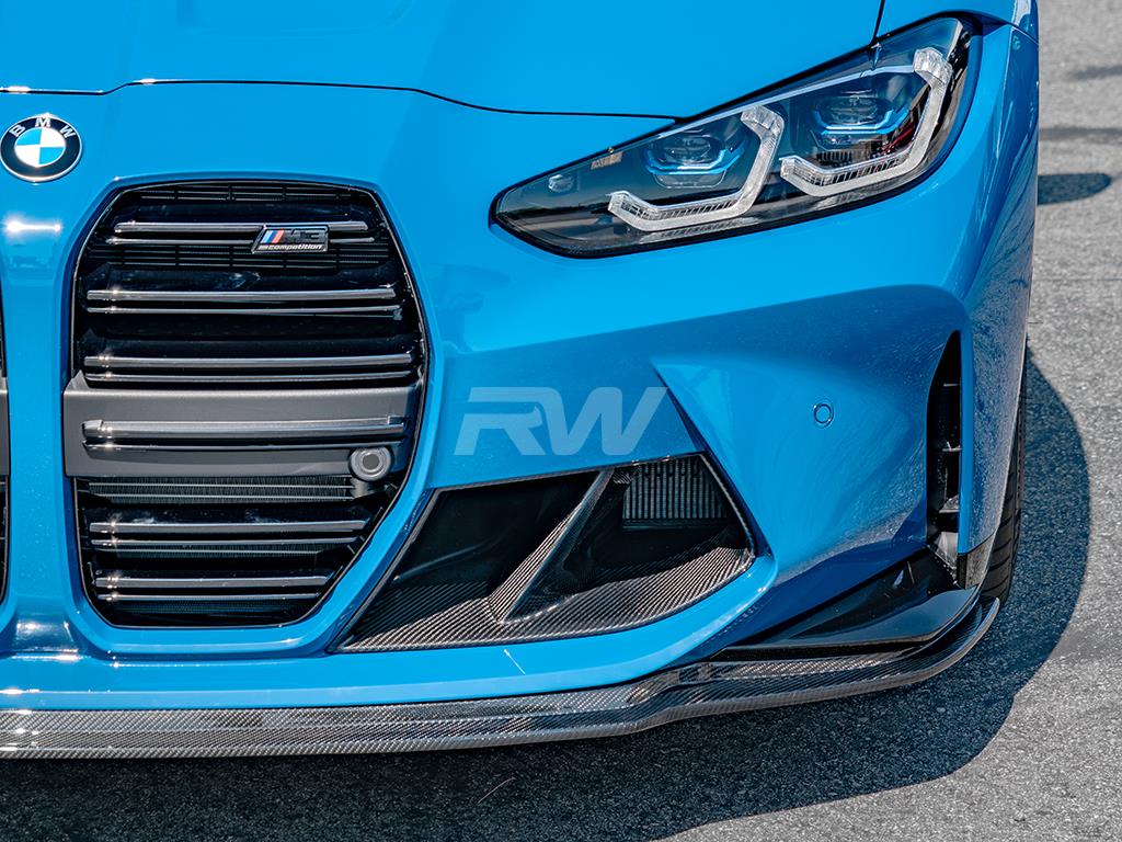 RW Carbon 2021-2026 BMW G8X M3/M4 Carbon Fiber Brake Duct Trims - Image 12