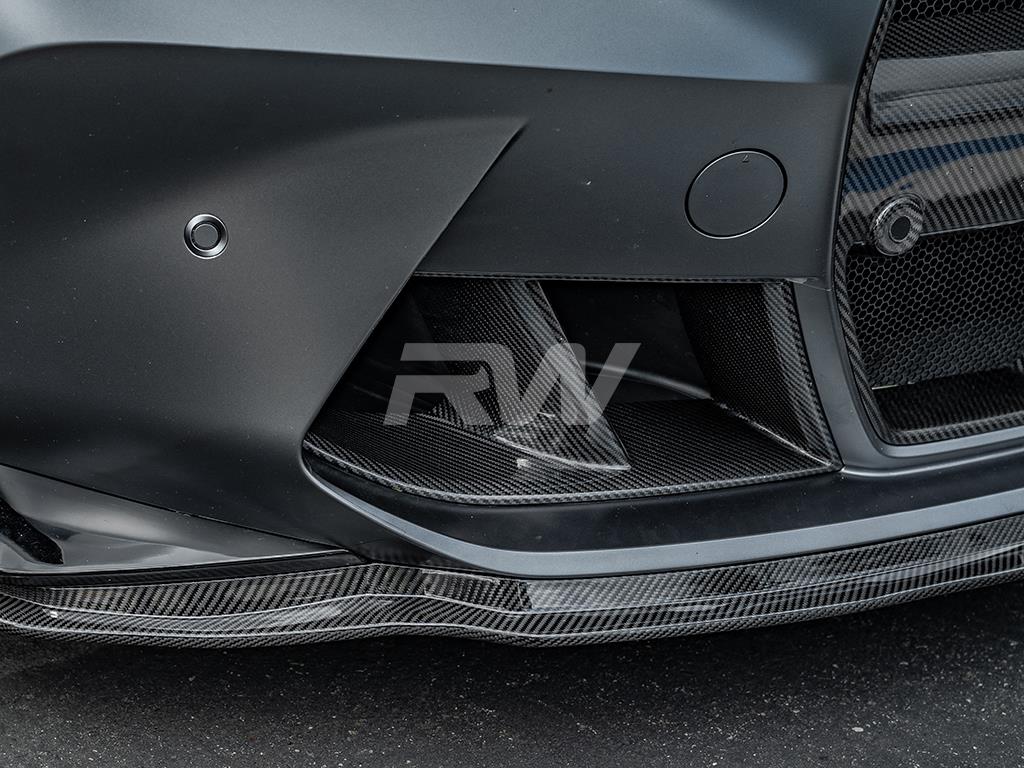 RW Carbon 2021-2026 BMW G8X M3/M4 Carbon Fiber Brake Duct Trims - Image 13