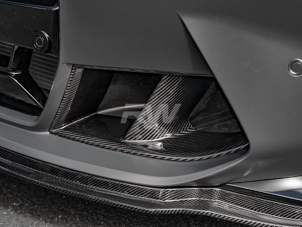 RW Carbon 2021-2026 BMW G8X M3/M4 Carbon Fiber Brake Duct Trims - Image 14