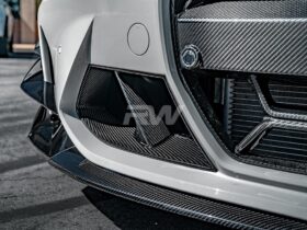 RW Carbon G8X M3/M4 Carbon Fiber Brake Duct Trims for BMW M3 - Image 15