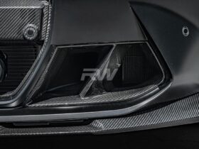 RW Carbon G8X M3/M4 Carbon Fiber Brake Duct Trims for BMW M3 - Image 19