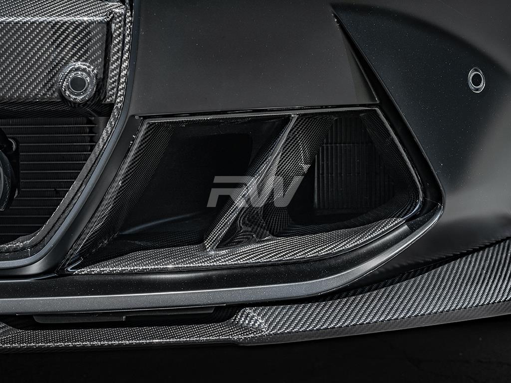 RW Carbon 2021-2026 BMW G8X M3/M4 Carbon Fiber Brake Duct Trims - Image 19