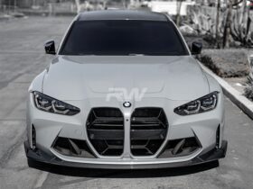 RW Carbon G8X M3/M4 Carbon Fiber Brake Duct Trims for BMW M3 - Image 3