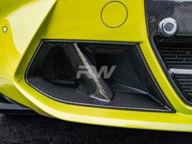 RW Carbon G8X M3/M4 Carbon Fiber Brake Duct Trims for BMW M3 - Image 5