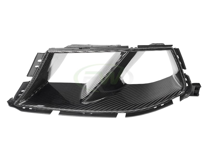 RW Carbon 2021-2026 BMW G8X M3/M4 Carbon Fiber Brake Duct Trims - Image 7