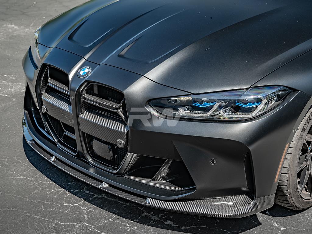 RW Carbon 2021-2026 BMW G8X M3/M4 Carbon Fiber Brake Duct Trims - Image 8