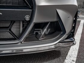 RW Carbon G8X M3/M4 Carbon Fiber Brake Duct Trims for BMW M3 - Image 9