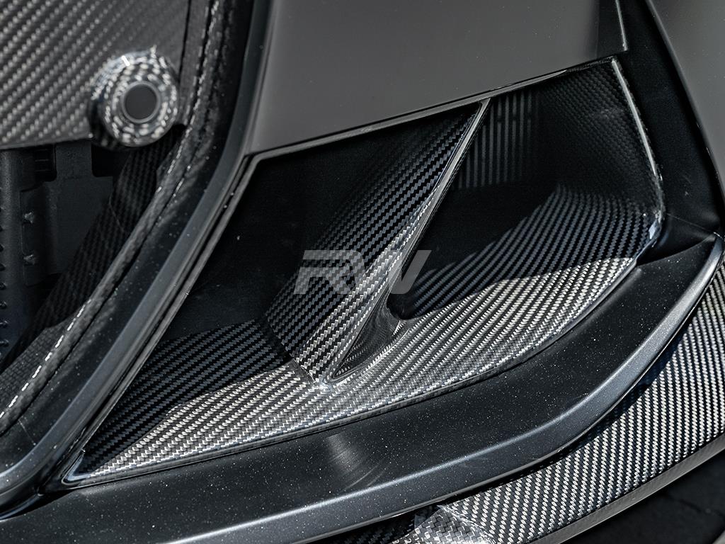 RW Carbon 2021-2026 BMW G8X M3/M4 Carbon Fiber Brake Duct Trims - Image 10