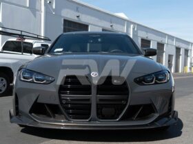 RW Carbon G8X M3/M4 Carbon Fiber CSL Style Front Lip for BMW M4 - Image 11