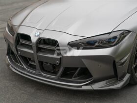 RW Carbon G8X M3/M4 Carbon Fiber CSL Style Front Lip for BMW M4 - Image 4
