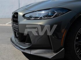 RW Carbon G8X M3/M4 Carbon Fiber CSL Style Front Lip for BMW M4 - Image 5