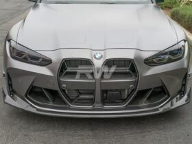 RW Carbon G8X M3/M4 Carbon Fiber CSL Style Front Lip for BMW M4 - Image 8