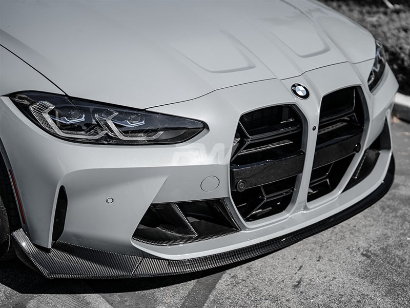 RW Carbon 2021-2026 BMW G8X M3/M4 Carbon Fiber CSL Style Front Lip