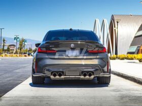 RW Carbon G8X M3/M4 Carbon Fiber DTM Diffuser for BMW M3 - Image 2