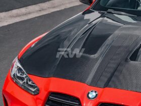 RW Carbon G8X M3/M4 Carbon Fiber DTM Hood for BMW M3 - Image 9