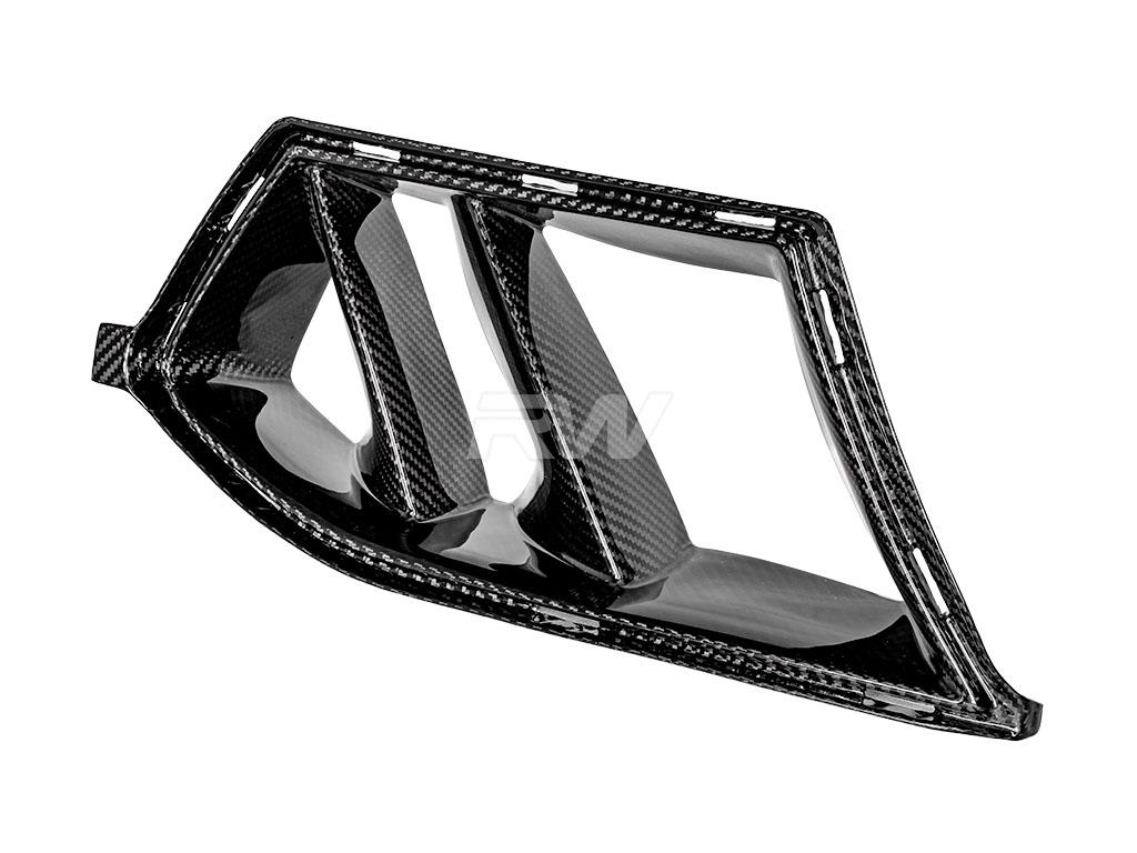 RW Carbon 2021-2025 BMW G8X M3/M4 Carbon Fiber Dual Fin Duct Trims - Image 8