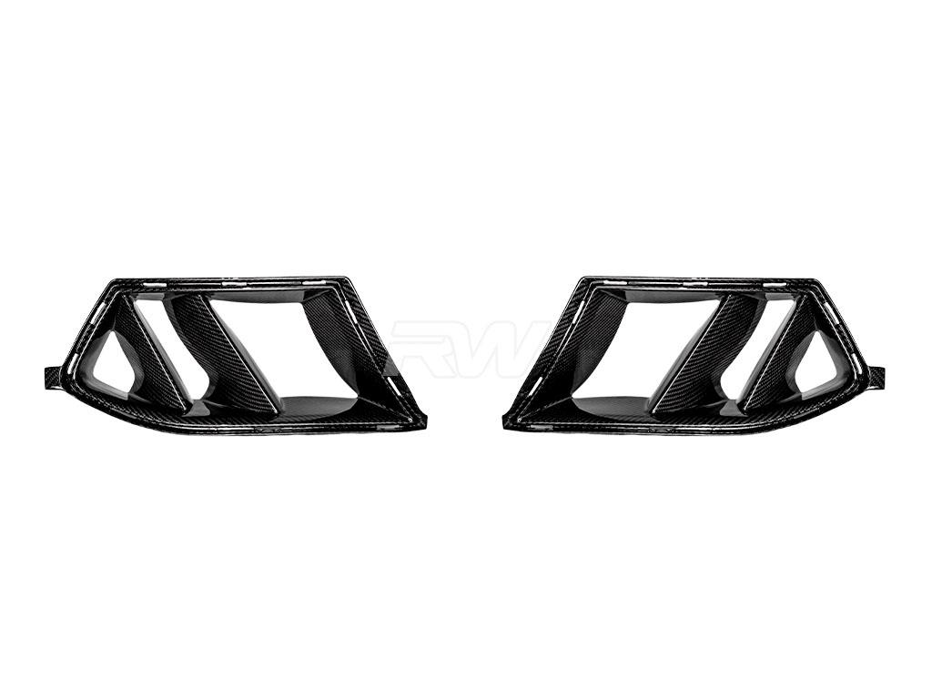RW Carbon 2021-2025 BMW G8X M3/M4 Carbon Fiber Dual Fin Duct Trims - Image 9