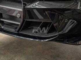 RW Carbon G8X M3/M4 Carbon Fiber Dual Fin Duct Trims for BMW M3 - Image 6