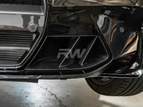 RW Carbon G8X M3/M4 Carbon Fiber Dual Fin Duct Trims for BMW M3 - Image 7