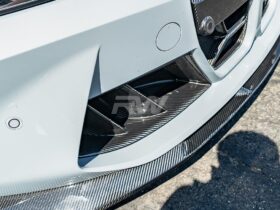 RW Carbon G8X M3/M4 Carbon Fiber Dual Fin Duct Trims for BMW M3 - Image 2