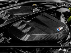 RW Carbon 2021-2026 BMW G8X M3/M4 Carbon Fiber Engine Cover