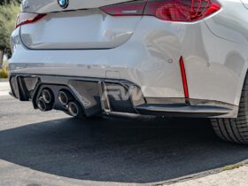RW Carbon G8X M3/M4 Carbon Fiber Perf. Style Diffuser for BMW M3 - Image 2
