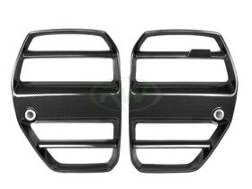 RW Carbon G8X M3/M4 DTM Carbon Fiber Grilles for BMW M3 - Image 13