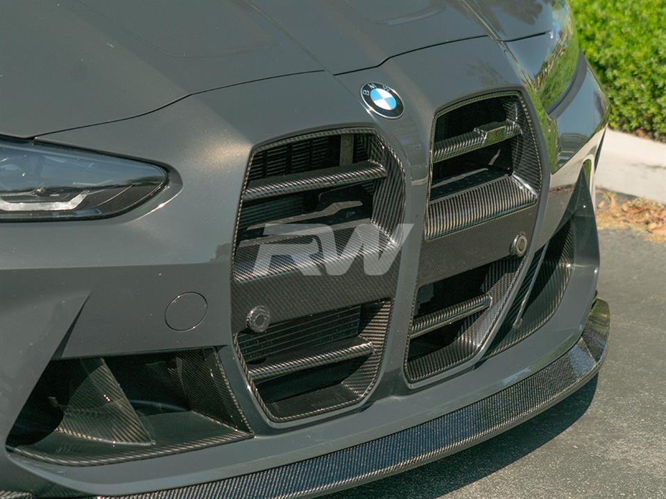 RW Carbon 2021-2026 BMW G8X M3/M4 DTM Carbon Fiber Grilles - Image 11