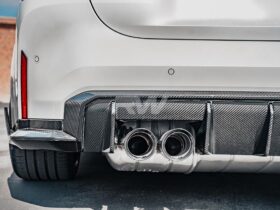 RW Carbon G8X M3/M4 OEM Style Carbon Fiber Diffuser for BMW M3 - Image 2