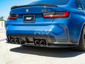 RW Carbon G8X M3/M4 OEM Style Carbon Fiber Diffuser for BMW M3 - Image 15