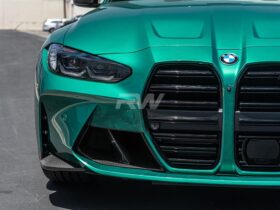 RW Carbon G8X M3/M4 OEM Style Carbon Fiber Splitters for BMW M3 - Image 2