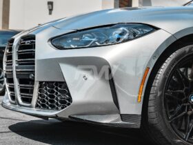 RW Carbon G8X M3/M4 OEM Style Carbon Fiber Splitters for BMW M3 - Image 8