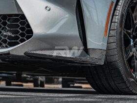 RW Carbon G8X M3/M4 OEM Style Carbon Fiber Splitters for BMW M3 - Image 7