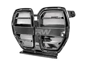 RW Carbon G8X M3/M4 SQ Style Carbon Fiber Grille for BMW M3 - Image 5