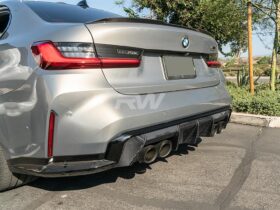 RW Carbon G8X M3/M4 Type 2 Carbon Fiber Diffuser for BMW M3 - Image 4