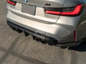 RW Carbon G8X M3/M4 Type 2 Carbon Fiber Diffuser for BMW M3 - Image 6