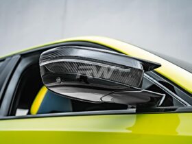 RW Carbon G8X M3/M4/i4 Carbon Fiber Mirror Cap Replacements for BMW M3 - Image 10