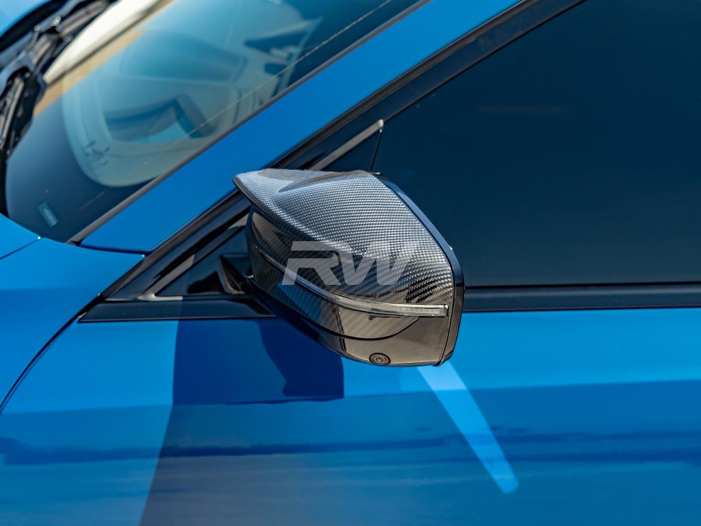 RW Carbon 2021-2026 BMW G8X M3/M4/i4 Carbon Fiber Mirror Cap Replacements - Image 14