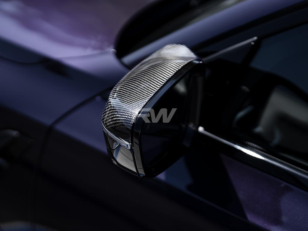 RW Carbon 2021-2026 BMW G8X M3/M4/i4 Carbon Fiber Mirror Cap Replacements - Image 9