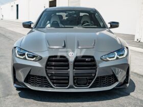 RW Carbon G8x M3 M4 Carbon Fiber Hood Vent Trims for BMW M3 - Image 5