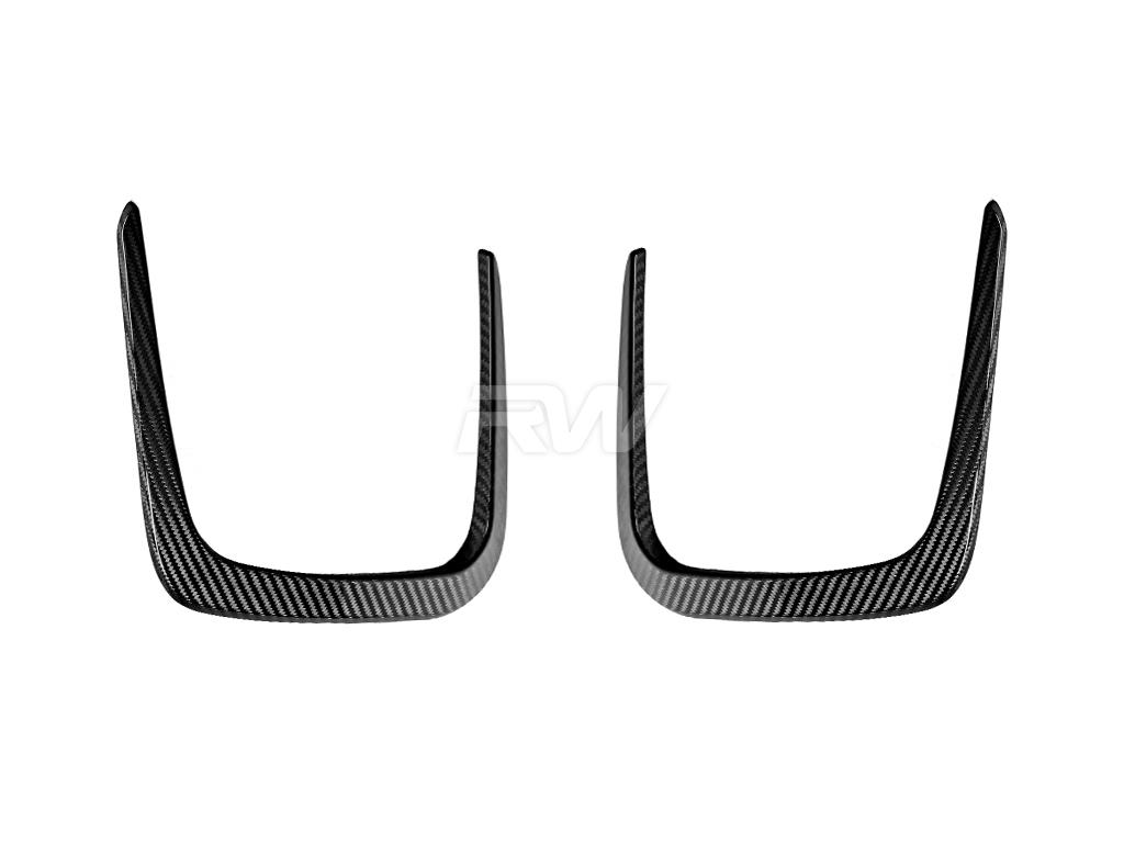 RW Carbon 2021-2025 BMW G8x M3 M4 Carbon Fiber Hood Vent Trims - Image 6