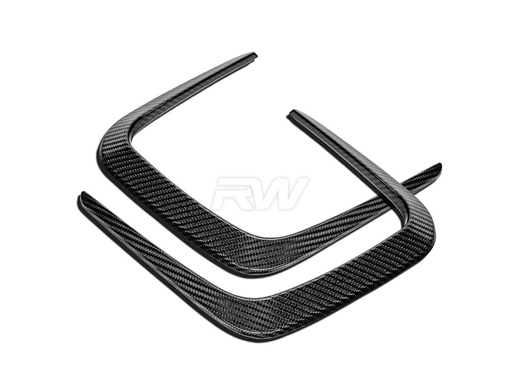 RW Carbon 2021-2025 BMW G8x M3 M4 Carbon Fiber Hood Vent Trims - Image 7
