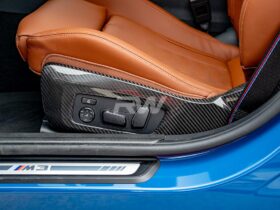 RW Carbon G8X M3 M4 Carbon Fiber Side Seat Trims for BMW M3 - Image 4
